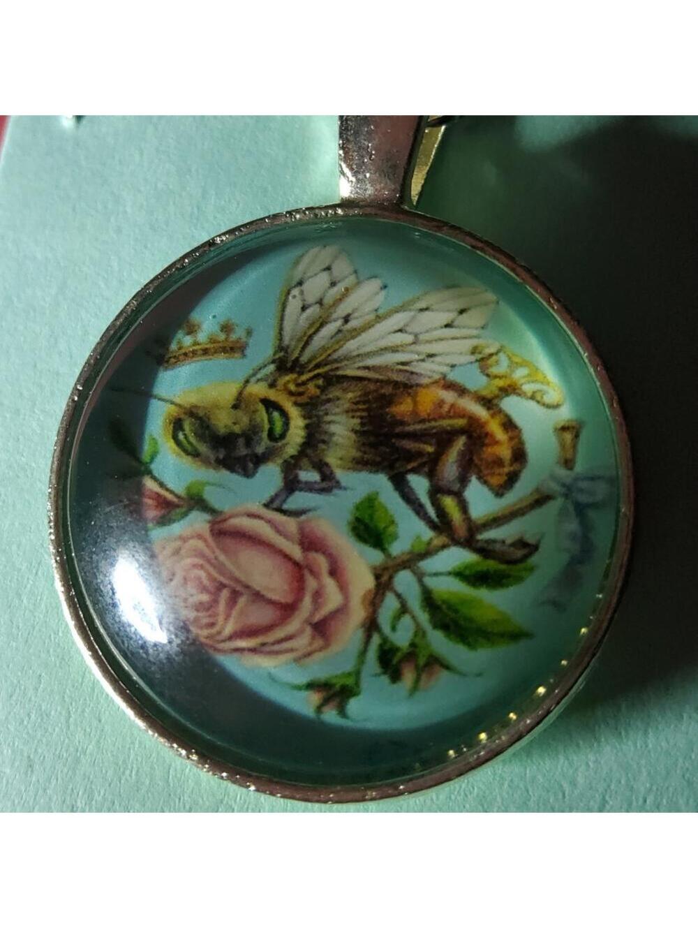 Bee & Rose Necklace